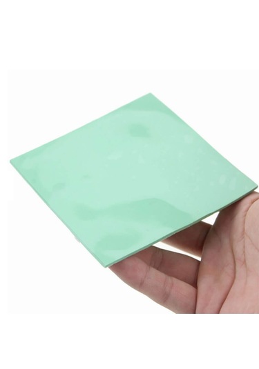 10x10cm Chipset Soğutucu Termal Pad Ped Kalınlık 2mm Yeşil Renk