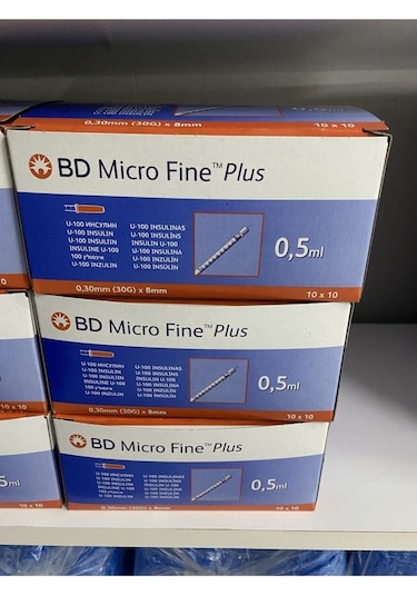Bd Microlance Bd Micro Fine Plus 0,5 ml Insülin Enjektörü