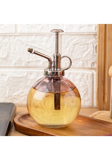 Perotti 15729 350 Ml Cam Yağlık Sirkelik Yağdanlık Şişesi Mor