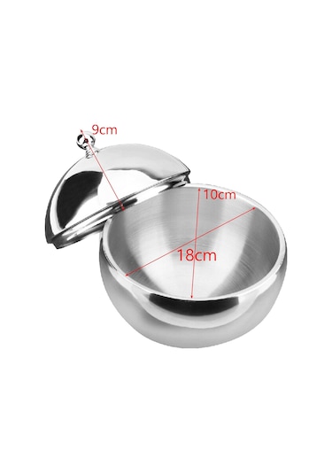 Suntek  Magideal Kokteyl Partileri İçin Yalıtımlı Kapaklı Buz Kovası Gri