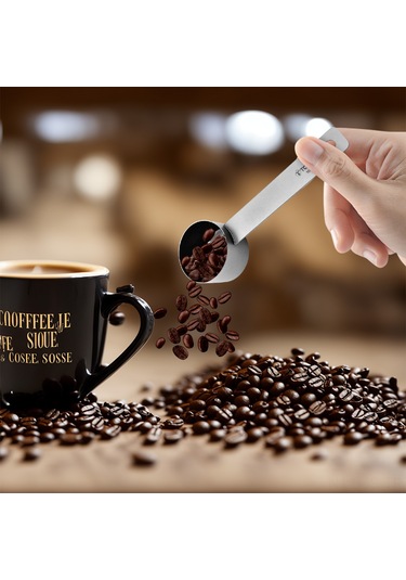 Jeemson Titanium Kafe Kaşığı 8g Ölçüm, Hafif, Dayanıklı, Tekrarlı Kullanım, Çeşitli Malzemeler İçin, Asma Deliği İle Rahat Depolama Diğer