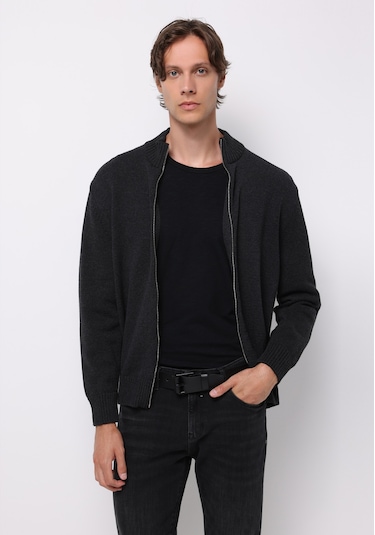 Colins Regular Fit Erkek Antrasit Hırka Cl1076703 Q1.v1 Ant Antrasit