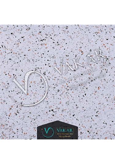 Vakar Premium Canli Siva Moonlight 02 2kg Paket BEYAZ ZEMiN KAHVERENGi TURUNCU DESEN