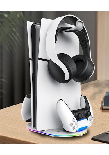 Ps5 Slim Kasa Dikey Işıklı Stand Rgb İpega-pg-p5s045h