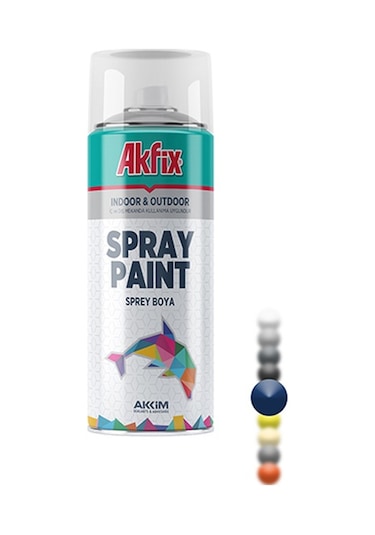 Akfix Sprey Boya Lacivert RAL5002 400Ml / 300Gr