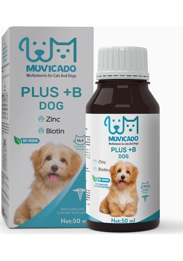 Muvicado Köpekler Için Tüy Sağlığı Damlası Plus B 50 ML