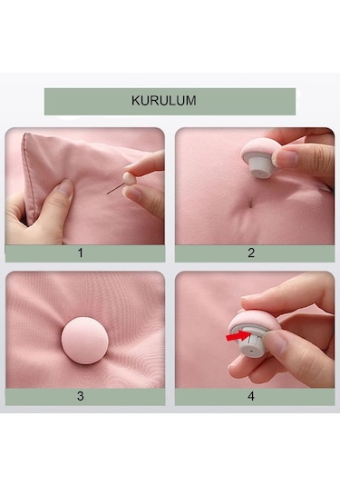 Gen-of Yorgan Sabitleme İğnesi 12 Adet Çok Renkli