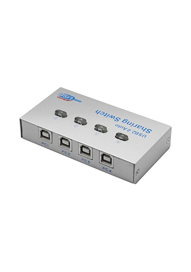 4 Port Usb Sharing Switch Usb Çoklayıcı Seçici Usb Auto Swıtch