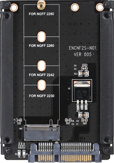 Youtek M.2 Sata Ssd Dönüştürücü Kartı - B Key'den Sata 6g'ye, 2230/2242/2260/2280 Boyutlarını Destekler