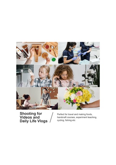 Ordro EP8 Giyilebilir 4K Video Kamera