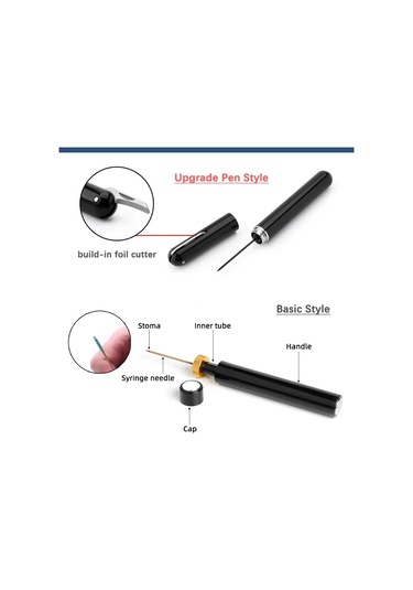 Güvenlik Hava Pompası Şarap Şişe Açacağı Folyo Kesici İle Şarap Siyah