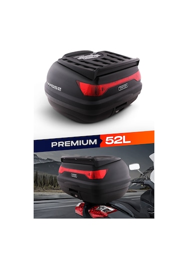 Wogen Wg52 Arka Çanta 52 L Sırt Dayamalı Premium Siyah Siyah