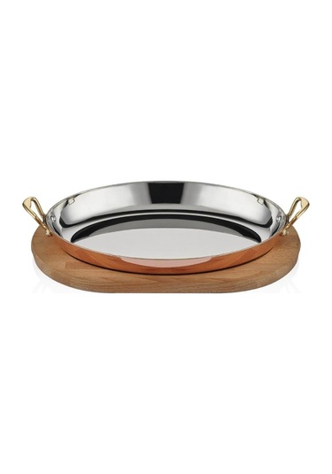 Multi Metal Bakır Oval Sahan Ve Nihale A101ov30a Bakır