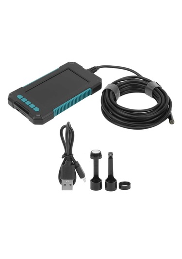 Nhr-19 Ekranlı Çift Kameralı 10 Mt Yılan Endoskop Hafıza Kart Des