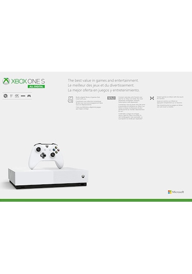 Xbox One S 1 Tb All Digital Edition Cdsiz Versiyon Teşhir