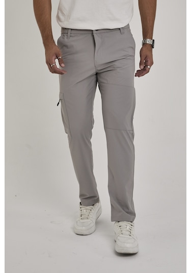 Camp529 Outdoor Tactical Su İticili Likralı Yazlık Erkek Taktik Pantolon Taş