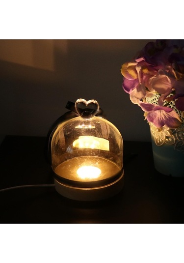 Trendooze Yuvarlak Topu Tabanı Suntek Sıcak Led Kristaller Işık Işık Için C Ahşap 10cm Hk Diğer