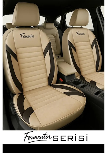 Jeep Renegade 2.4 Multiair2 Tıgershark 185 Hp 2016 Uyumlu Formentor Tay Tüyü Bej Oto Kılıfı Tam Set