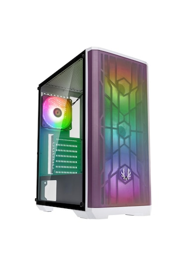 Bitfenix Nova Mesh SE TG BFC-NSE-300-WWGKP-RP4A 4x ARGB Bilgisayar Kasası Beyaz
