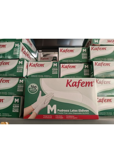 Latex Pudrasız Eldiven M