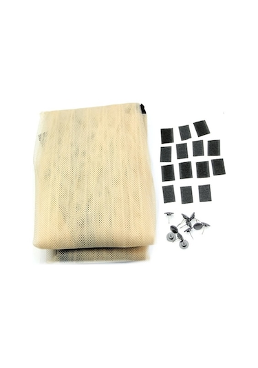 Mıknatıslı Kapı Sinekliği Tülü-krem 105 X 205 74