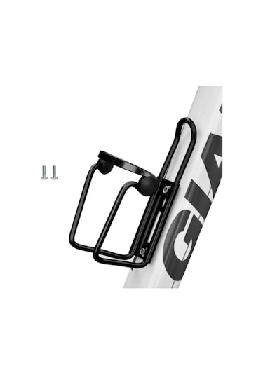 Powerax Aliminyum Bisiklet Suluk Tutucu Bisiklet Matara Kafesi Siyah