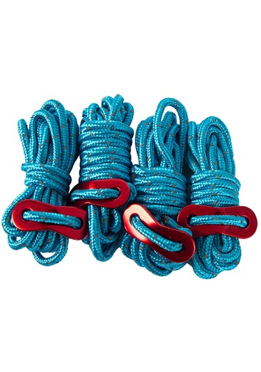 Suntek 4 Adet 6.65ft Gezi Yansıtıcı Naylon Kordon Çadır Mavi