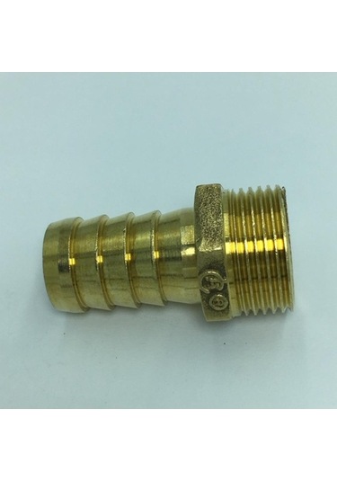 Trendooze Homyl 3/4 Altın Pirinç Dişli Boru Bağlantı, Erkek, Yenilikçi Tasarım Altın