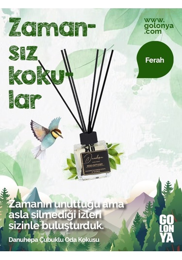 Golonya Danuhepa Çubuklu Oda Kokusu 120 ML