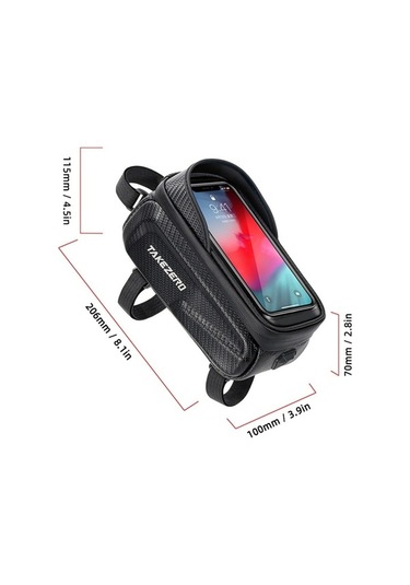 Ganzhoushop Zero Yurt Takezero Su Siyah Geçirmez Dışından Çantası Bisiklet A - İs A