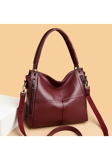 Kadınlar İçin Yeni Şık Çok Yönlü Çanta Büyük Kapasiteli Çapraz Askılı Sırt Çantası Anne Çantası Omuz Çantası Sarı Kahverengi Ana Resim Rengi Diğer