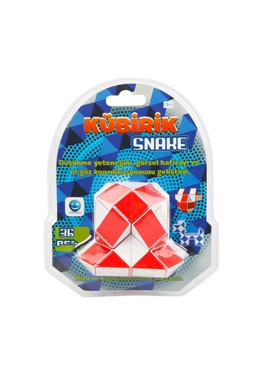 Kübirik Snake Zeka Küpü Kırmızı