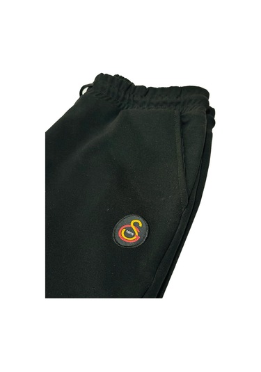 Galatasaray Lisanslı Siyah Dar Paça Eşofman Altı Siyah