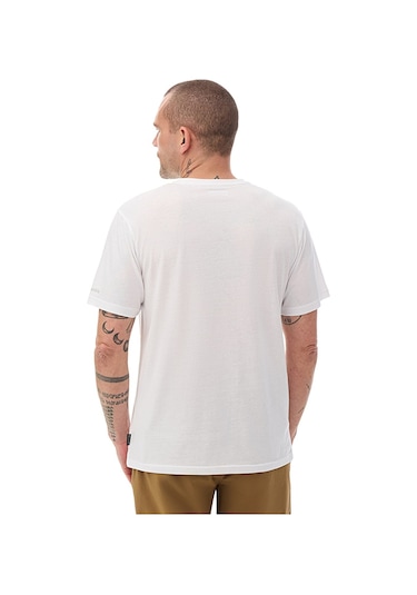Columbia Cs0480 Csc M Splatter Gem Ss Tee Erkek T-shirt-33094 Beyaz