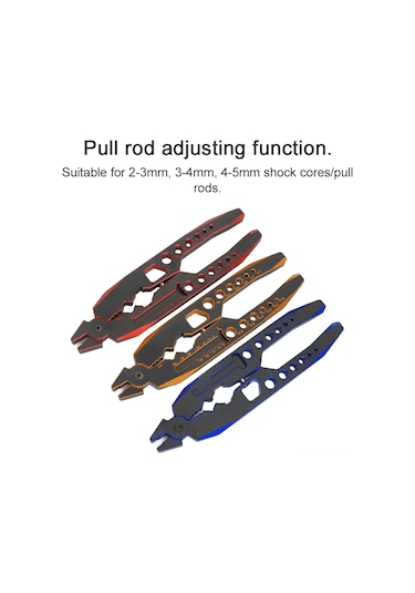 Geeroyoo Mavi Model Araba Amortisör Pensi: Topu Montajı, Parça Kurulumu, Vida Ölçümü, Çubuk Ayarlama Ve Kaynak İşlevi - Alüminyum 6061-t6