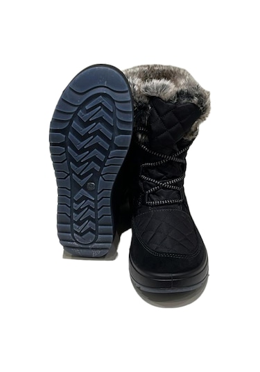 Bot Kadın Diğer 6305r 41j Jacalu Textile Upper And Leather-pu Sole Black Siyah