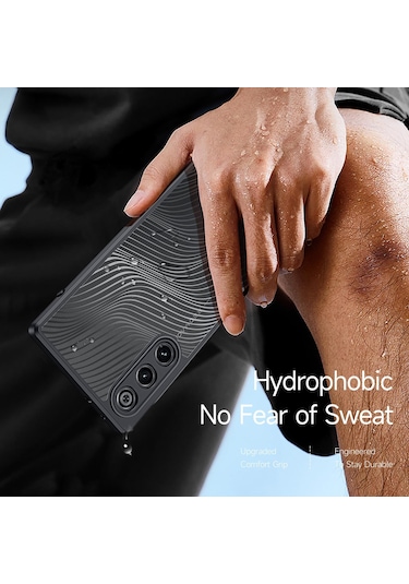 Zte Nubia Redmagic 10 Hava Dux Ducıs Aimo Serisi Tpu Pc Buzlu Hissediyorum Telefon Kılıfı Siyah Siyah