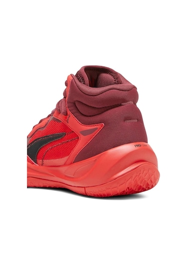 Puma Playmaker Pro Mid Jr Kırmızı Unisex Basketbol Ayakkabısı 37833013 Kırmızı