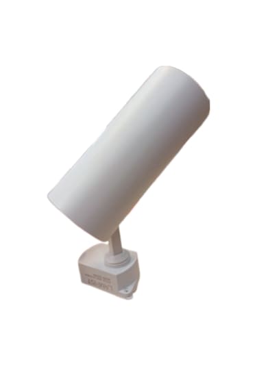 Lampist 30W Ledli Boru Tip Alüminyum Beyaz Kasa Ray Spot Beya...