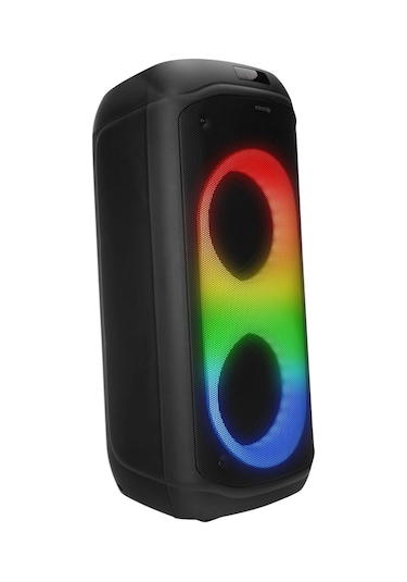 Mıcrolab M61, 80w, Taşınabilir, Bt/usb/aux/tf/tws, Rgb Işıklı, 2400mah Batarya, 2adet Vhf Mikrofon,