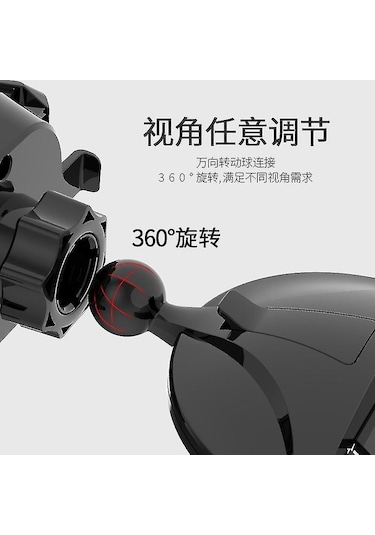 Araba Cd Yuvası Telefon Tutucu 360 Derece Dönebilen Raf Montajı 4-6 İnç Arası Telefonlar İçin