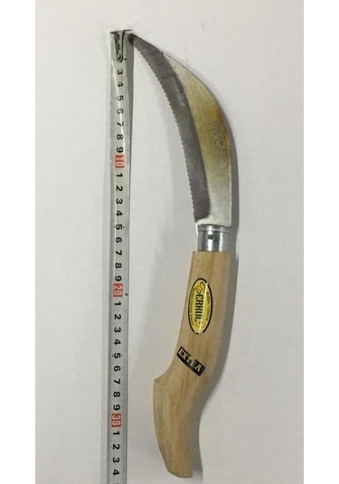 Fındık Muz Asma Bıçağı Erkul Orta Boy 34 Cm Çelik Testere Ağız