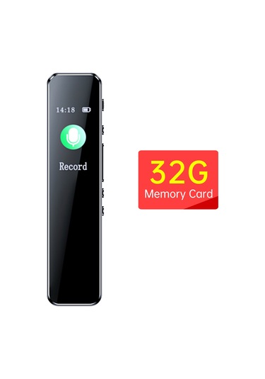 Reedark 32gb Tf Kartlı Usb 2.0 Mp3 Çalar Ve Ses Kaydedici - 40 Saat Sürekli Kayıt, Renkli Ekran, Yüksek Kaliteli Ses Gümüş