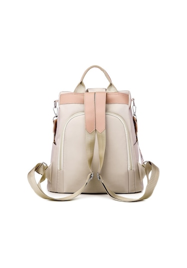 Hırsızlığa Karşı Açık Hava Seyahat Çantası Hafif Kadın Sırt Çantası Kadın Çantası Açık Haki