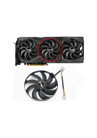 Asus Rog Strıx Rx 5600 Xt Rx 5700Xt Fanları