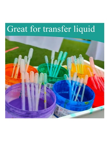 Pastör Pipet 1 Ml - 100 Adet - Plastik Damlalık Polietilen