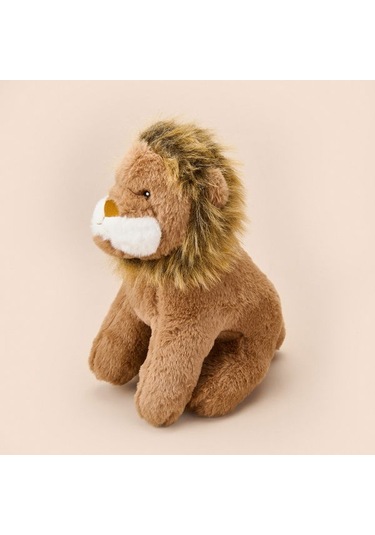 Evidea Soft Aslan Figürlü Yastık - Kahverengi - 23x35 Cm Kahverengi