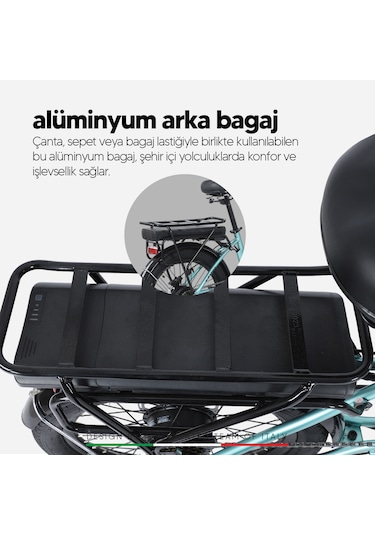 Stradacycles E-Rapido Hd 20 Jant Katlanabilir Elektrikli Bisiklet