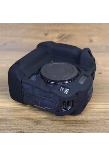 Sones Canon Eos R3 Yumuşak Silikon Koruyucu Kılıf Uyumlu Siyah