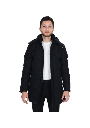 Cengiz İnler Cengiz Inler Süper Lycra Uzun Dolum Erkek Mont 001